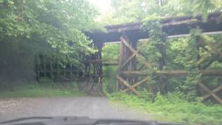 Turniptown Creek Railroad Trestle Ellijay Georgia [upl. by Oman]