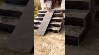 Simple ramp disign construction pillar tiles home design marble matileskalaakar [upl. by Rafaelita904]