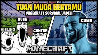 Kunjungan Tuan Muda ke World Youtuber Besar Minecraft Japeli 1 [upl. by Eadrahs]