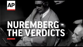 NUREMBERG  THE VERDICTS  Nuremberg Trial [upl. by Elie]