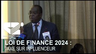 LOI DE FINANCE 2024  TAXE SUR INFLUENCEUR [upl. by Enneillij]