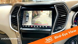 360 Bird Eye View Camera System installed in Santa Fe  360 View Android Music Player  Woodman [upl. by Jacoby]