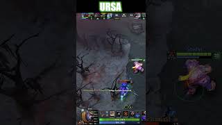 2 Level In 23 Seconds Ursa Likes this Very Much dota2 dota2highlights rampage [upl. by Radmen842]