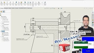 Fits and tolerance in solidworks [upl. by Herold]