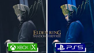 Elden Ring Shadow of the Erdtree PS5 vs Xbox Series X Graphics Comparison [upl. by Isak]