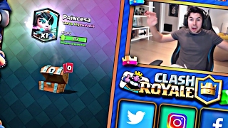 ¡ TOP 5 LEGENDARIAS EN COFRE GRATIS   ByViruzz Willyrex bytarifa  CLASH ROYALE [upl. by Nyleek237]