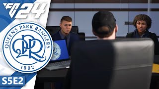 Defensive reinforcement  FC 24 QPR Career Mode S5E2 [upl. by Maleen781]