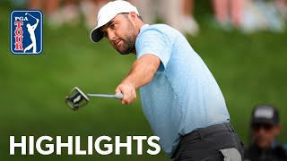 Scottie Scheffler wins in a playoff  Round 4 highlights  Travelers  2024 [upl. by Akiemat]