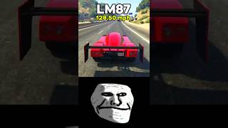 This is the FASTEST CAR in GTA 5 shorts [upl. by Knute616]