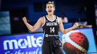 2018  Tripledoble de Florencia Chagas en el FIBA U17 de Belarus [upl. by Ytrebil305]