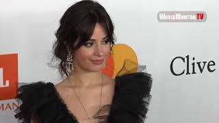 Camila Cabello arrives at 2018 Clive Davis PreGRAMMY Gala [upl. by Aerona]