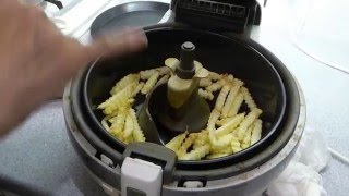 How to cook real chips in the Tefal Actifry [upl. by Laynad]