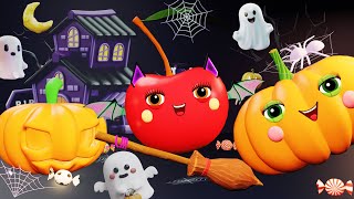 Halloween Dance Party with Dancing Fruits 🧛‍♂️🦇🍬Happy Halloween 🎃👻 [upl. by Gnas774]