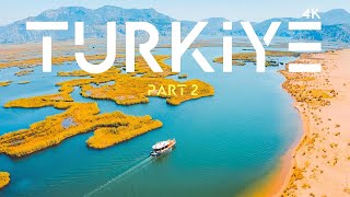 TÜRKİYE 4K DRONE ÇEKİMİ  Türkiyeyi Gökyüzünden Seyret  PART 2 [upl. by Ness]