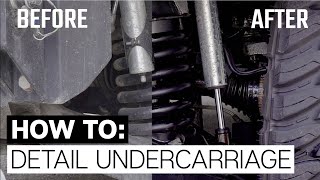 How To Detail A Dirty Undercarriage  Chemical Guys [upl. by Ancilin]