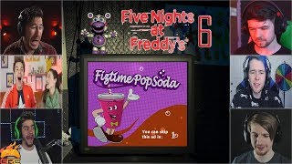 Gamers Reactions to the Commercial Break  Fazbears Pizzeria Simulator FNAF 6 [upl. by Leihcey]