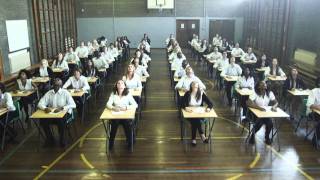 Mexican Wave in Exam Hall  Childline [upl. by Barthold]