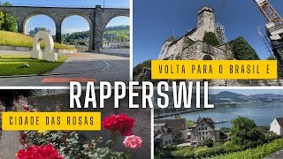 Conhecendo Rapperswil  Cidade das Rosas na Suíça [upl. by Abey71]