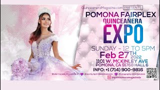 Los Angeles Quinceanera Expo February 27th 2022 at Pomona Fairplex is onestop shopping experience [upl. by Lletnwahs635]