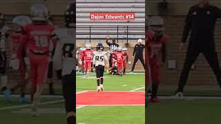 Union Black 41 Broken Arrow Gold 6 Playoffs RedHawks Defense [upl. by Banky469]