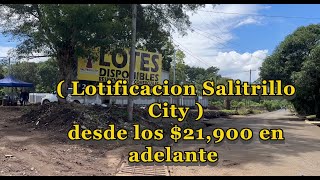 VENTA DE LOTES DESDE 21900 EN SAN SEBASTIAN SALITRILLO SANTA ANA [upl. by Imogene]