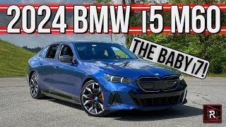 The 2024 BMW i5 M60 xDrive Is A Satisfyingly Quick amp Luxurious German Sport Sedan [upl. by Naut]