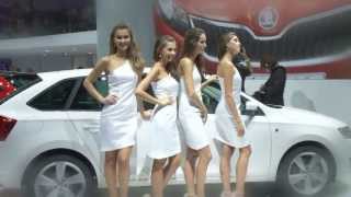 Girls Girls Girls  Hostessen auf der IAA 2013 [upl. by Aninad903]