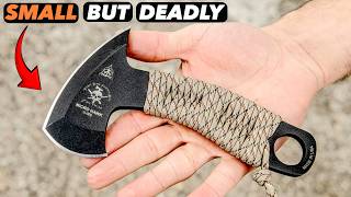 10 SMALLEST Tactical Tomahawk Axes on AMAZON [upl. by Ybbob259]