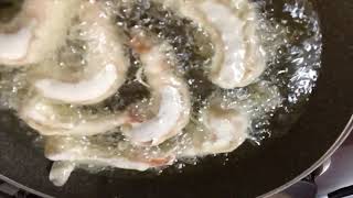 Let us cook Tempura Prawns recipe  وصفة الربيان المقرمش اللذيذ [upl. by Airamesor]