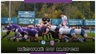 RÉSUMÉ  J8 NATIONALE 🔄 CA Périgueux vs USBPA Rugby [upl. by Sirtemed689]