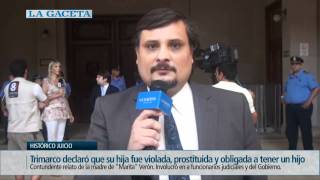 Trimarco declaró que su hija fue violada prostituida y obligada a tener un hijo [upl. by Cypro982]