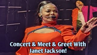 Janet Jackson Concert amp Meet amp Greet in Milwaukee 5282023 [upl. by Aceber178]