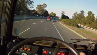 Pinzgauer TD drive 018MOV [upl. by Adnara]