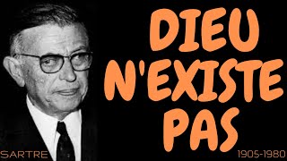 SARTRE  Existentialisme  Dieu nexiste pas [upl. by Jala]