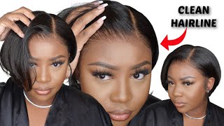 YOU NEED THIS BOMB HD LACE FRONT WIG BEST PIXIE CUT BOB WIG FOR BEGINNERS  ft BESTLACEWIGS [upl. by Ayom473]