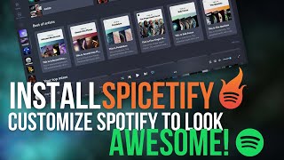 How to install Spicetify and customize Spotify 2023  Windows Tutorial [upl. by Nivahb]