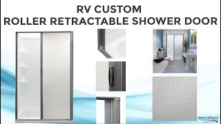 RV Custom Retractable Shower Door [upl. by Tali]