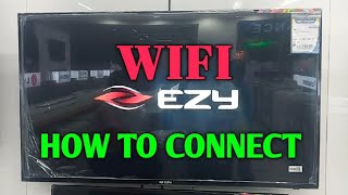 HOW TO CONNECT WIFI ON EZY TV [upl. by Eerot]