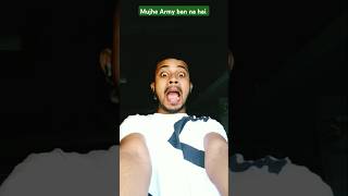 Army ban na hai funny comedy indianarmy army foji navi bsf btsarmy [upl. by Orfield]