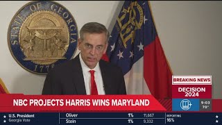 Secretary of State Brad Raffensperger says Georgia is at 60 vote reporting [upl. by Enaht365]