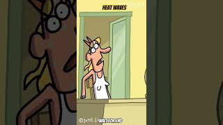 Heat waves reels greenscrean memes comedy funny yt ytshorts viralvideo video [upl. by Arek778]