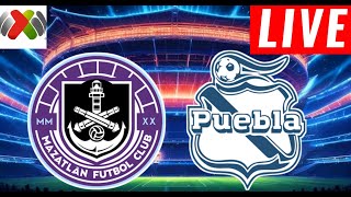 Mazatlan Fc vs Puebla Live Score [upl. by Helprin75]