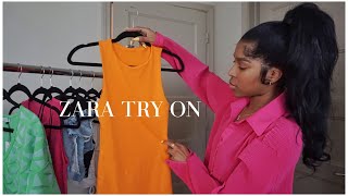 ZARA TRY ON  SPRINGSUMMER 2022 [upl. by Warms750]