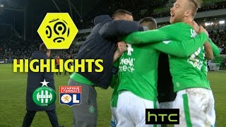 AS SaintEtienne  Olympique Lyonnais 20  Highlights  ASSE  OL  201617 [upl. by Aianat43]