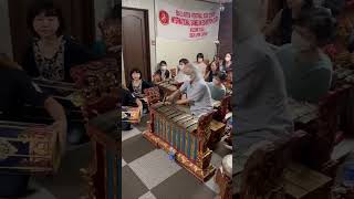 KESENIAN BALI TERNYATA MASUK TARAF INTERNASIONAL  SEMANGAT ORANG JEPANG MEMAINKAN GAMELAN BALI [upl. by Amary668]