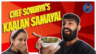 Sowmyas Kaalan Samayal  Daddy Kedi  Cooking Video [upl. by Gerger336]