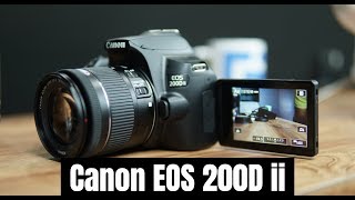 Canon EOS 200D Mark ii Unboxing Camera Overview and Features Lenses [upl. by Yrag213]