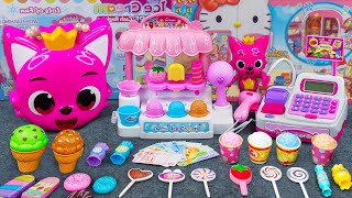 95 Minutes Pinkfong Ice Cream Play Set Unboxing Satisfying Cash Register ASMR 💞 Lana Unboxing Toys [upl. by Shira810]