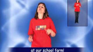 Our School Farm song  Little Songs for Language Arts [upl. by Llerud766]