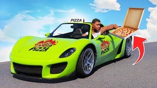 LOGGY BECOMING PIZZA DELIVERY WALLA IN GTA 5 [upl. by Hisbe]